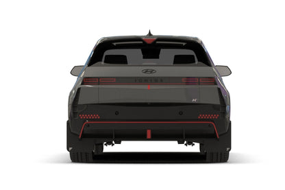Rally Armor 25-26 Hyundai Ioniq 5 N Black UR Mud Flap Silver Battery Logo