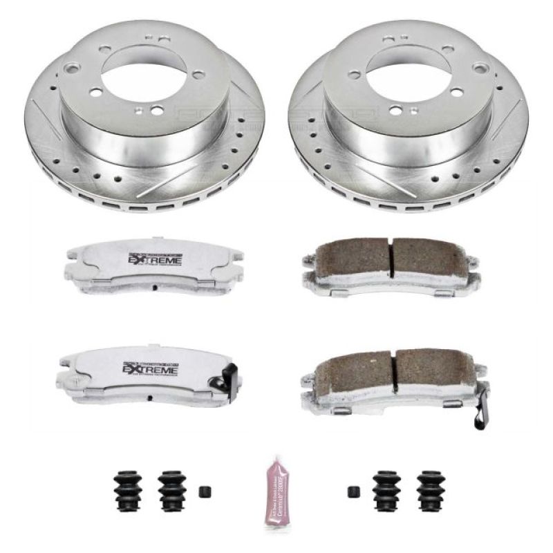 PowerStop Power Stop 91-96 Dodge Stealth Rear Z26 Street Warrior Brake Kit