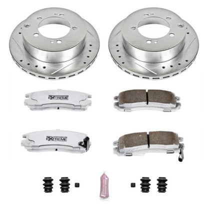 PowerStop Power Stop 91-96 Dodge Stealth Rear Z26 Street Warrior Brake Kit