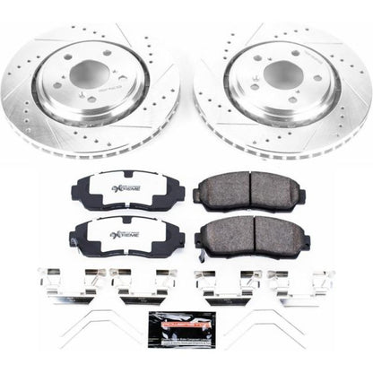 PowerStop Power Stop 15-17 Honda Odyssey Front Z26 Street Warrior Brake Kit