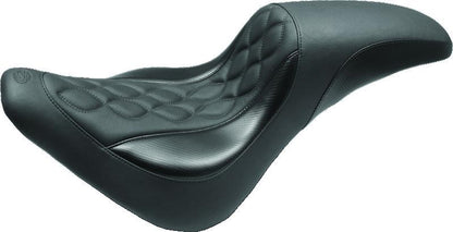 Mustang Motorcycle Mustang 18-21 Harley Low Rider & Sport Glide Standard Touring Passenger Seat Dagger - Black