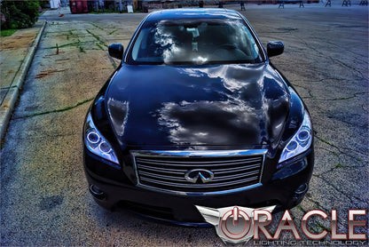 ORACLE Lighting Oracle 10-13 Infiniti M37 LED Headlight Halo Kit - Red