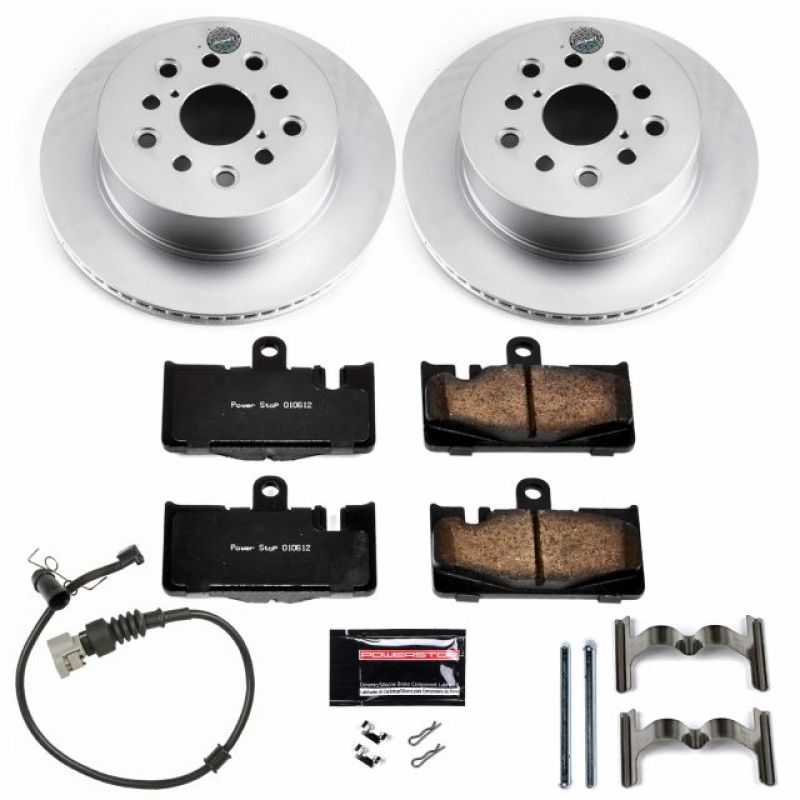 PowerStop Power Stop 01-06 Lexus LS430 Rear Z17 Evolution Geomet Coated Brake Kit