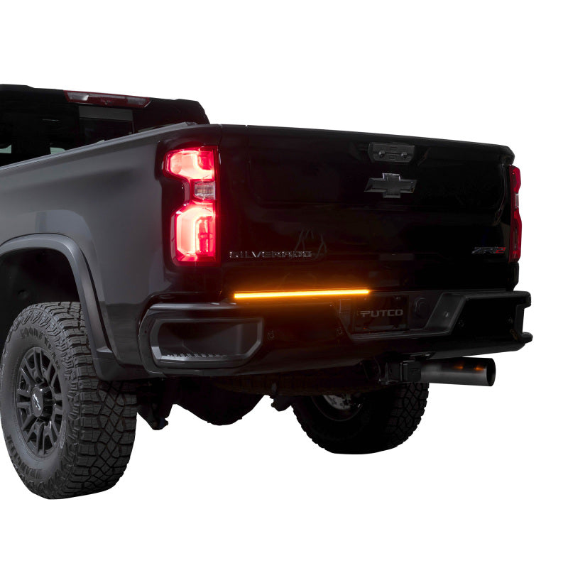 Putco 2024 Chevrolet Silverado HD/ GMC Sierra HD 60In Direct Fit Red Blade Kit Tailgate Bars