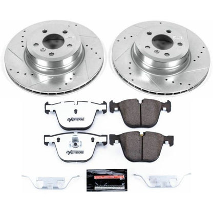 PowerStop Power Stop 16-18 BMW X5 Rear Z26 Street Warrior Brake Kit