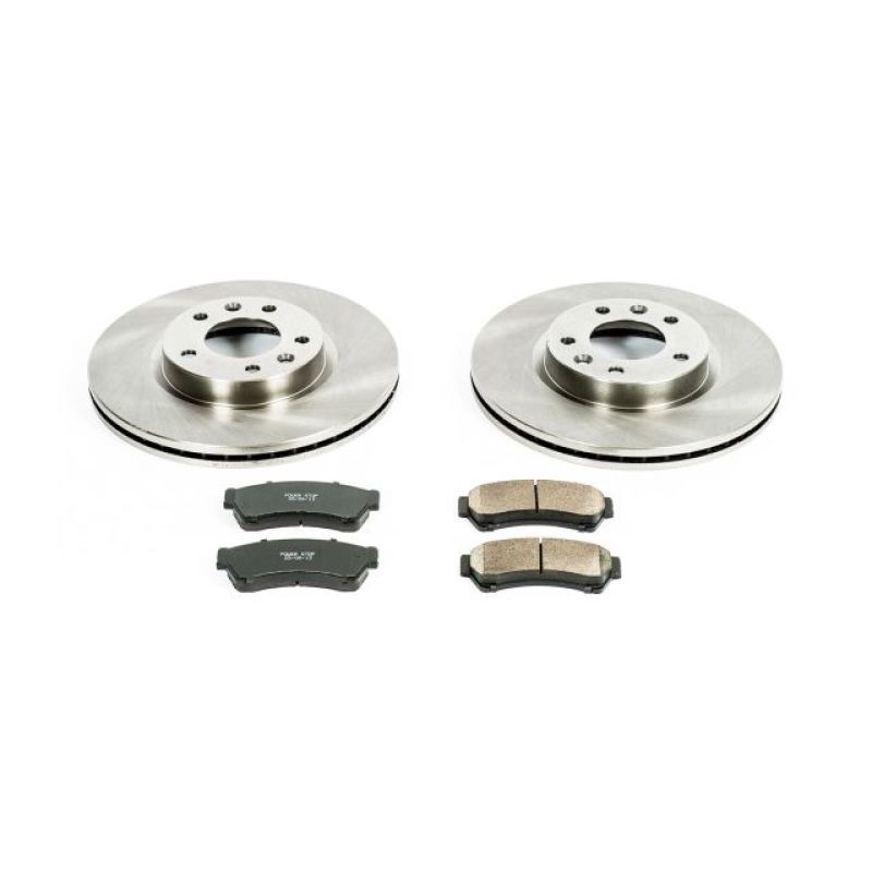 PowerStop Power Stop 06-12 Ford Fusion Front Autospecialty Brake Kit
