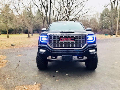 ORACLE Lighting Oracle 16-18 GMC Sierra Headlight DRL Upgrade Kit - ColorSHIFT
