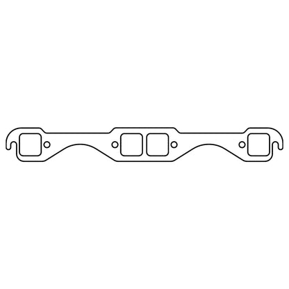 Cometic Gasket Cometic Chevy Gen1 Small Block V8 .043in Copper Exhaust Mani Gskt Set-1.480in x 1.450in Square Ports