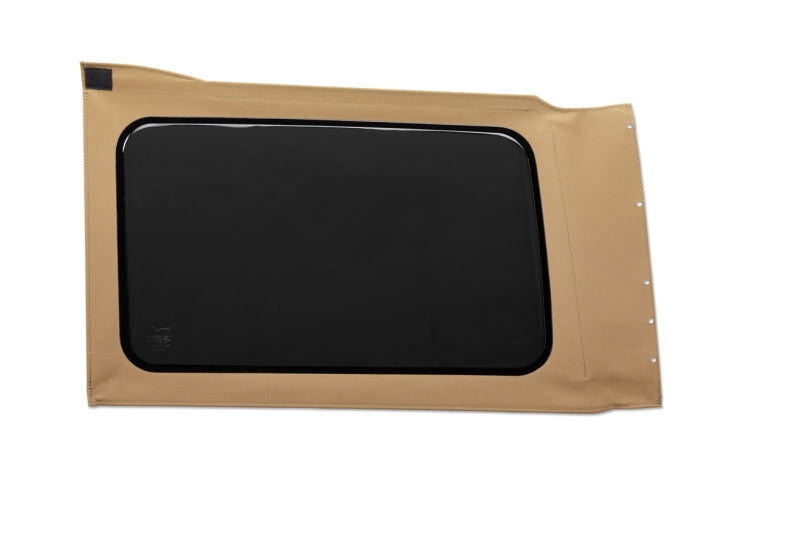 Bestop 18-26 Jeep Wrangler JL Oe JL Replacement Windows (Quarter Left Hand 4-Door Tan Twill Tinted)