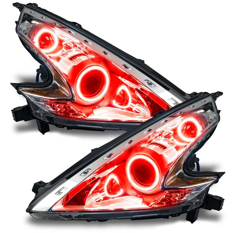 ORACLE Lighting Oracle Nissan 370 Z 09-20 Dual Halo Kit - ColorSHIFT w/ BC1 Controller