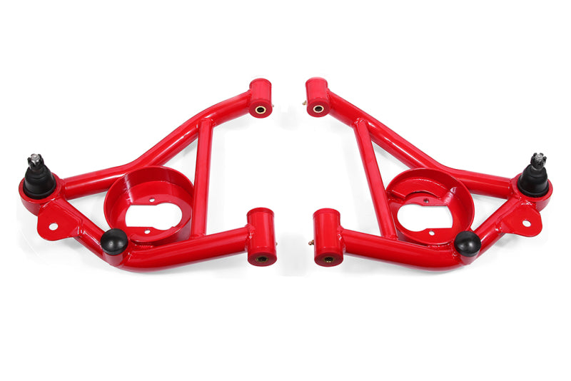 BMR Suspension BMR 78-87 G-Body Non-Adj. Lower A-Arms (Polyurethane) - Red
