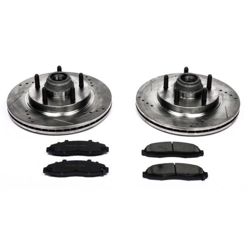 PowerStop Power Stop 00-03 Ford F-150 Front Z23 Evolution Sport Brake Kit