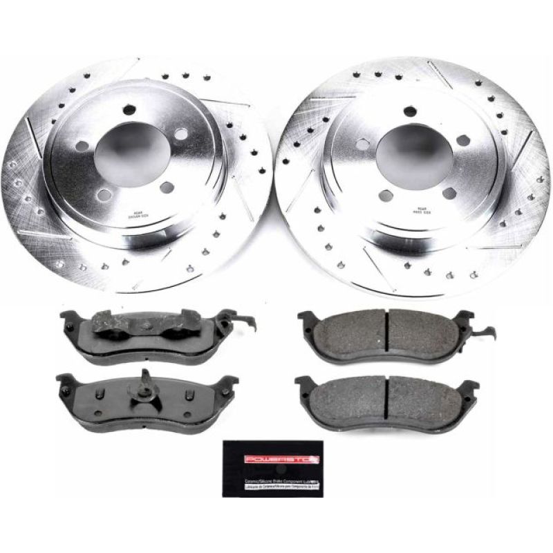 PowerStop Power Stop 02-05 Ford Explorer Rear Z36 Truck & Tow Brake Kit