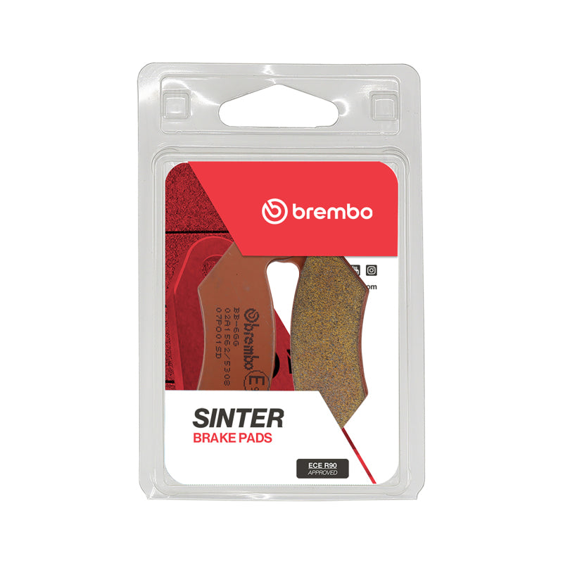 Brembo Powersports Brembo 88-90 Polaris Trail Boss 250cc Sinter Brake Pad - Front