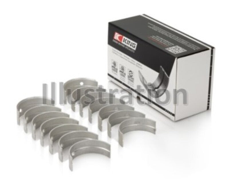 King Engine Bearings King Audi/Volkswagen ABV/AES/AUE Crankshaft Main Bearing Set (Set of 7) (Size +0.50mm)