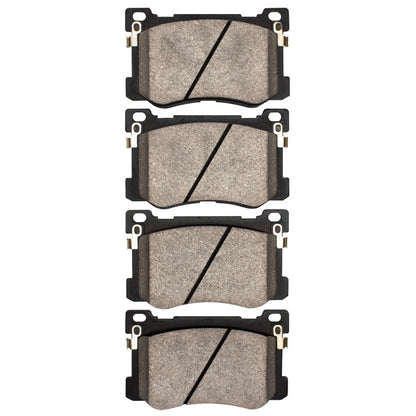 DFC 15-20 Genesis G80 Front 5000 Advanced Ceramic Brake Pads