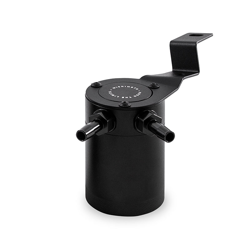 Mishimoto 15-16 Subaru WRX PVC Side Baffled Oil Catch Can - Black