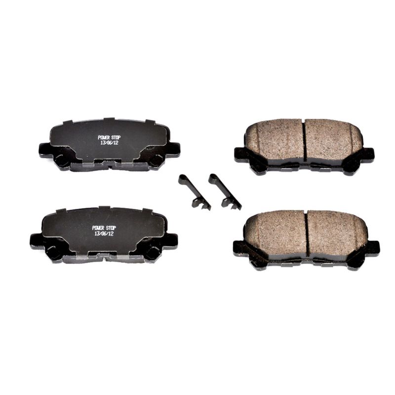 PowerStop Power Stop 12-15 Honda Pilot Rear Z16 Evolution Ceramic Brake Pads