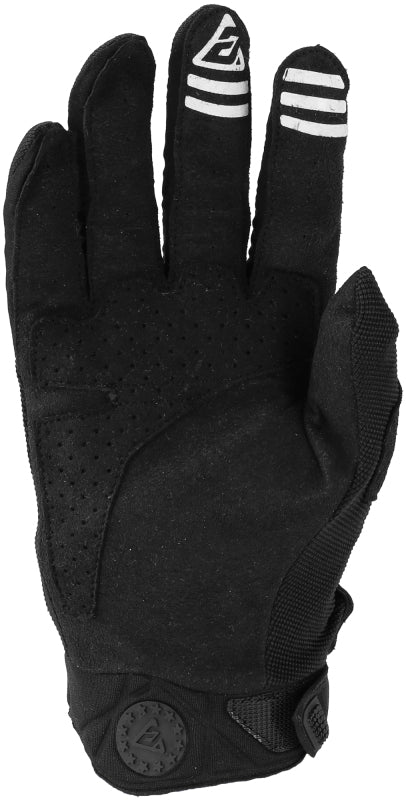 Answer Peak Gloves Black/White Youth - Large