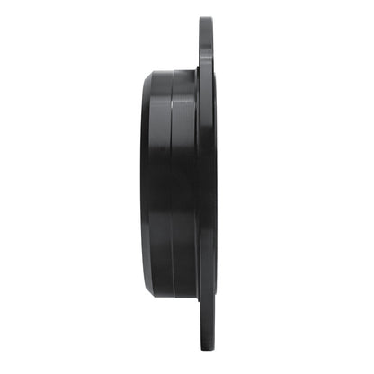 R1 Concepts R1 93-98 Jeep Grand Cherokee Rear Right Drilled & Slotted Black Brake Rotor