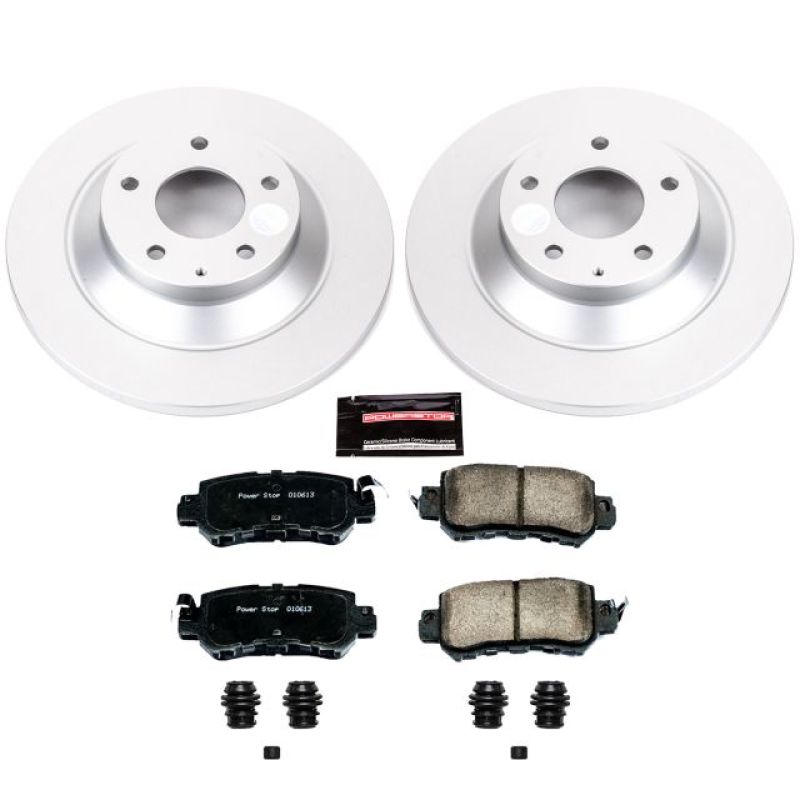 PowerStop Power Stop 13-15 Mazda CX-5 Rear Z17 Evolution Geomet Coated Brake Kit