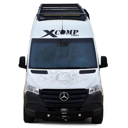 Westin 19-23 Mercedes-Benz Sprinter 144in WB/High Roof Mesa Roof Rack - Textured Black