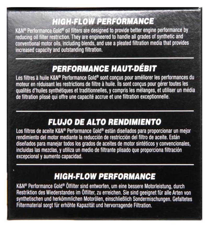 K&N Engineering K&N Oil Filter OIL FILTER AUTOMOTIVE