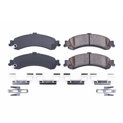 PowerStop Power Stop 02-06 Cadillac Escalade Rear Z17 Evolution Ceramic Brake Pads w/Hardware