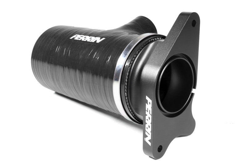 Perrin Performance PERRIN 22-26 Subaru WRX / 20-25 LGT & OBXT Turbo Inlet Hose w/Turbo Adapter Flange (Short) - Black