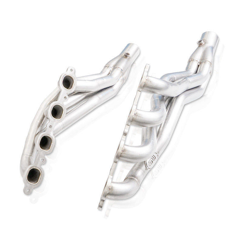 Stainless Works 2019+ Chevrolet Silverado 5.3/6.2 Catted Headers 1-7/8in Primaries 3in Leads X-Pipe