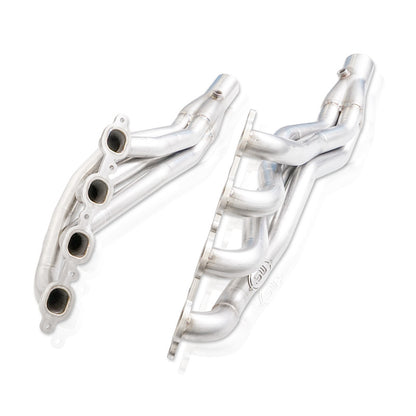Stainless Works 2019+ Chevrolet Silverado 5.3/6.2 Catted Headers 1-7/8in Primaries 3in Leads X-Pipe