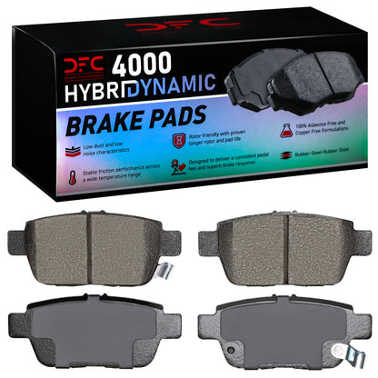 DFC 06-14 Honda Ridgeline Rear 4000 Hybridynamic Brake Pads