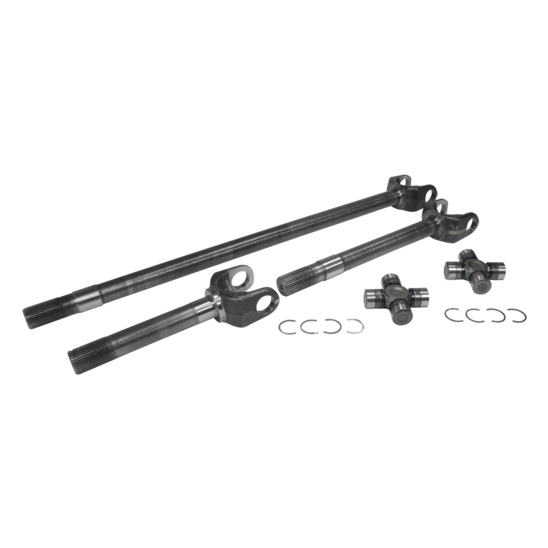 Yukon Gear & Axle USA Standard 4340 Chrome-Moly Replacement Axle Kit For 77-91 GM Dana 60 Front / 35 Spline