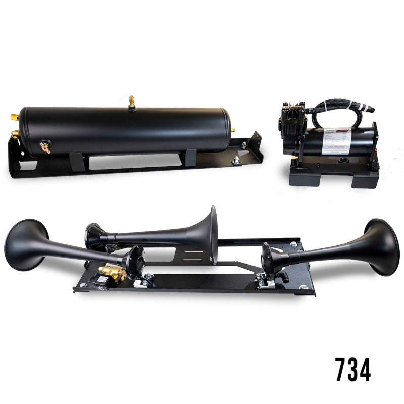 Kleinn Air Horns Kleinn 23-26 Ford F-250/ F-350/ F-450 Onboard Air System w/ Model 730 Horns