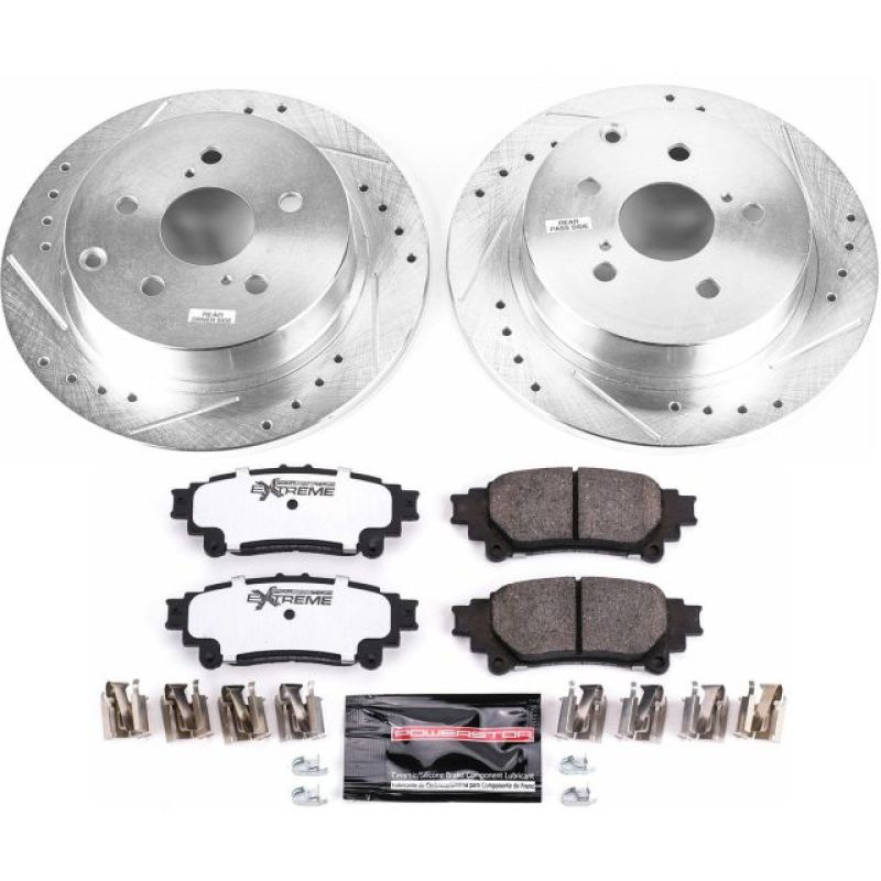 PowerStop Power Stop 16-18 Toyota Mirai Rear Z36 Truck & Tow Brake Kit