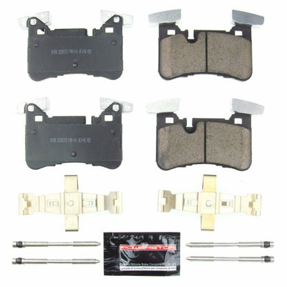 PowerStop Power Stop 2012 Mercedes-Benz C63 AMG Rear Z23 Evolution Sport Brake Pads w/Hardware