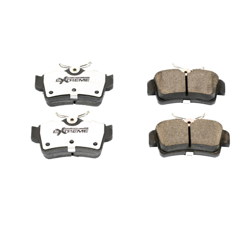 PowerStop Power Stop 94-04 Ford Mustang Rear Z26 Extreme Street Brake Pads w/Hardware