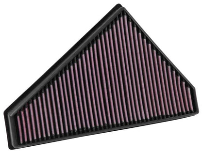 K&N Engineering K&N Replacement Panel Air Filter (Left Side) 2014-2015 Jaguar F-Type 3.0L/5.0L