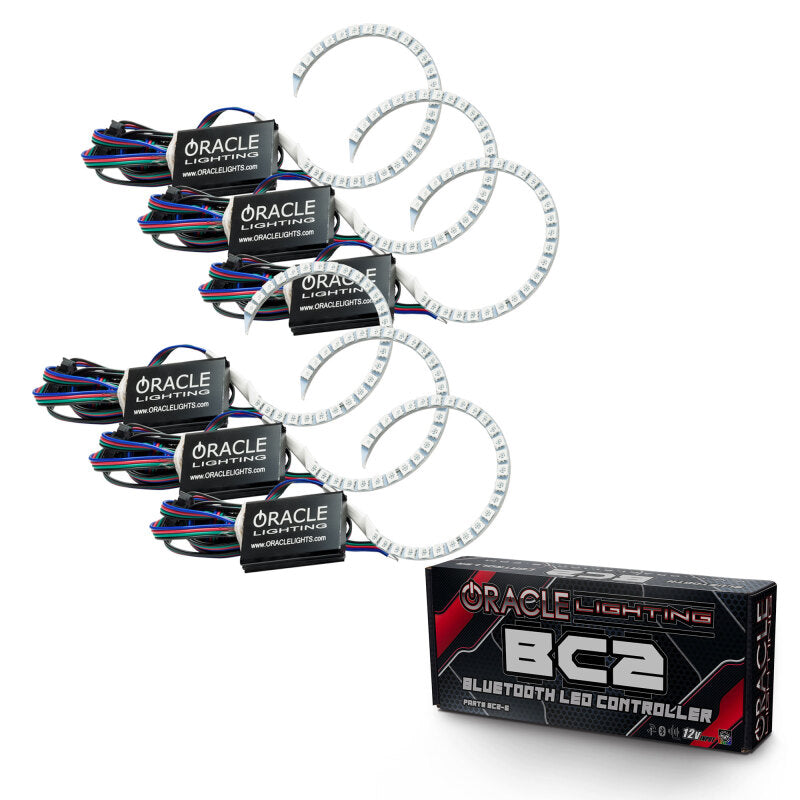 ORACLE Lighting Oracle Mazda 3 04-09 Halo Kit - ColorSHIFT w/ BC1 Controller