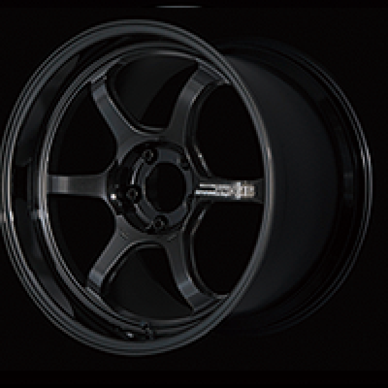 Advan R6 18x8.0 +45 5x120 Racing Titanium Black Wheel