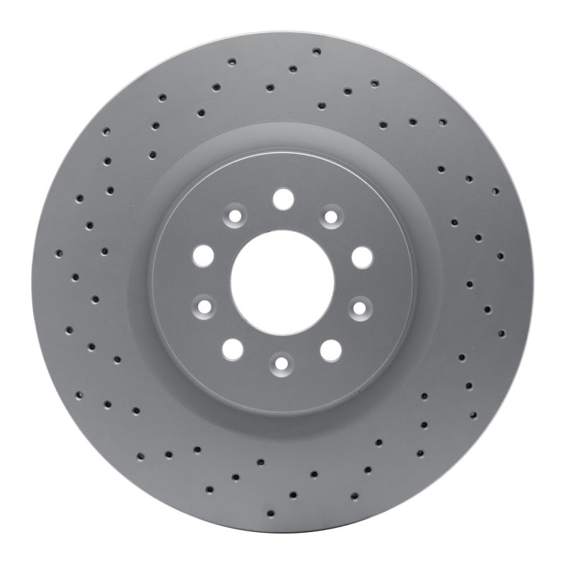 DFC 05-06 Ford GT Front Drilled GeoSPEC Coated Rotor