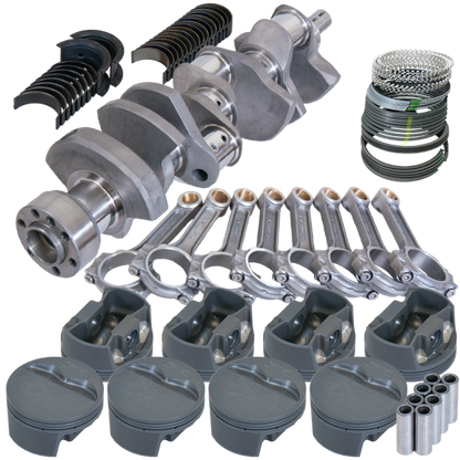 Eagle Chevy LT1 350 1Pc 3.480in Crank 6.000in I-Beam Rods -5cc 4.000in Pistons Rotating Assembly