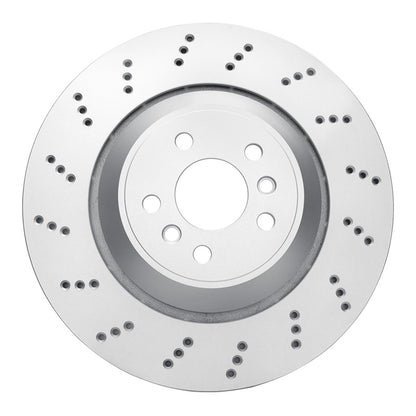 DFC 20-25 BMW X3 Left Rear Drilled Hi-Carbon Alloy Geomet Coated Rotor