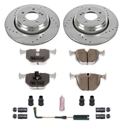 PowerStop Power Stop 00-03 BMW M5 Rear Z26 Street Warrior Brake Kit