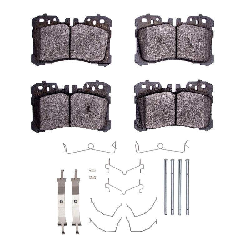 R1 Concepts R1 2007-2025 Lexus LS460 Front R1 Euro Ceramic Pads & Hardware Kit