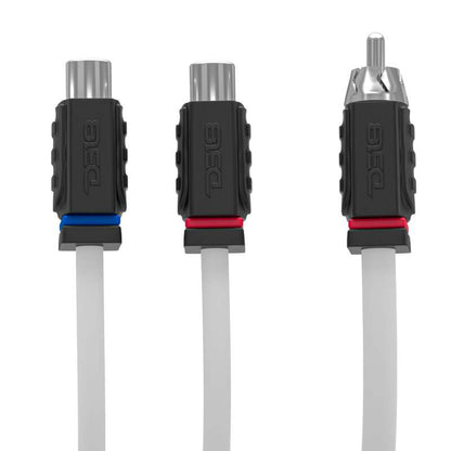 DS18 Marine Grade Tinned Copper OFC RCA Wires 2 Female to 1 Male Splitter