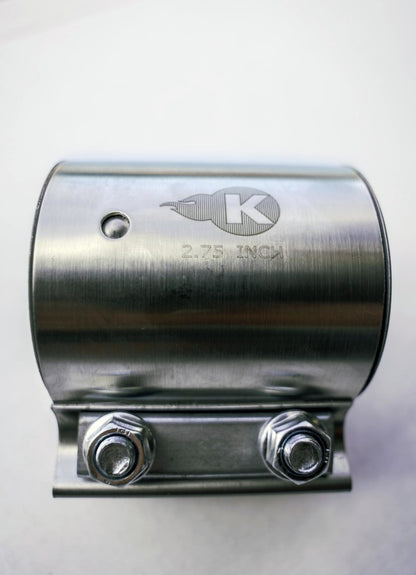 Kooks Headers Kooks 2-3/4in Stainless Steel 2-Bolt Band Clamp for Butt Joint Connections