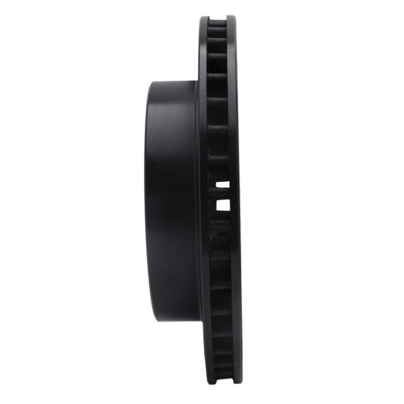 R1 Concepts R1 73-93 Dodge B350 Front Left Drilled & Slotted Black Brake Rotor