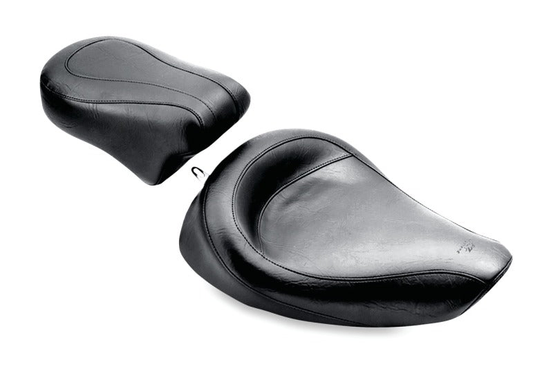 Mustang Motorcycle Mustang 91-05 Harley Dyna Standard Touring Solo Seat - Black