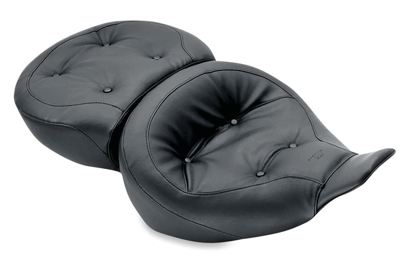 Mustang Motorcycle Mustang 80-88 Harley Electra Glide, Tour Glide Wide Touring 1PC Seat Regal - Black